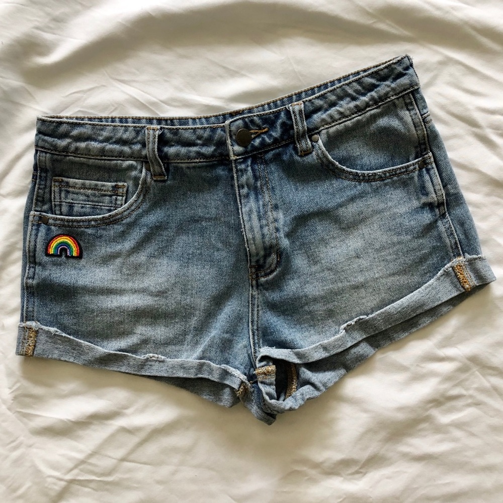🌈 PRIDE denim shorts